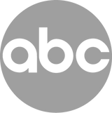 abc network logo in gray