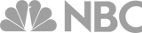 nbc network logo in gray